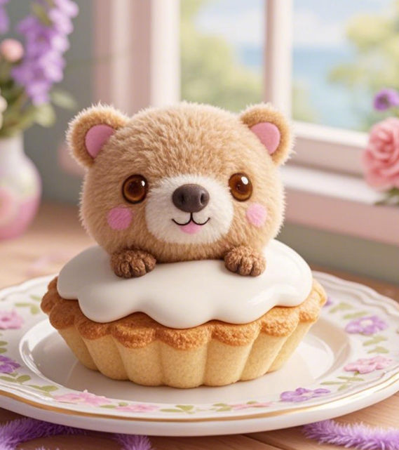 Design créatif de peluches de la série Animaux Desserts : des formes mignonnes que les enfants adorent offrir en cadeau 11