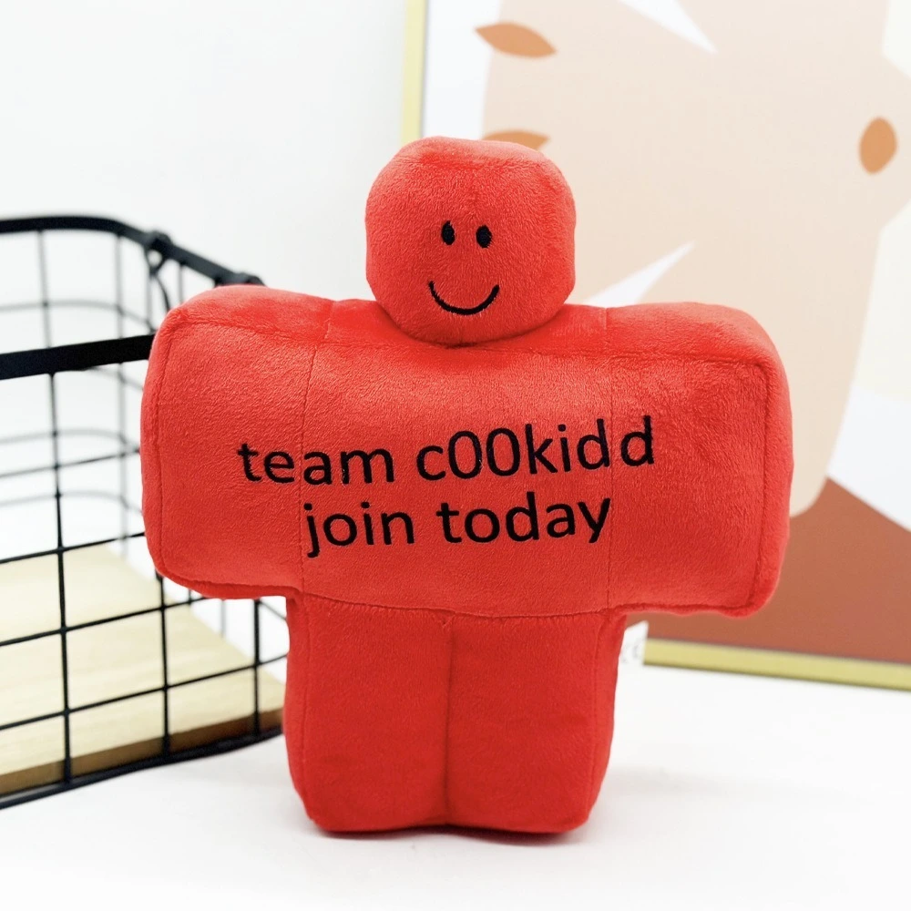2025 New Red Giant Peripheral Plush Figure Toy Super Soft Giant Muscle Kids Cotton Stars Gift Team C00kidd Plush Toy 1