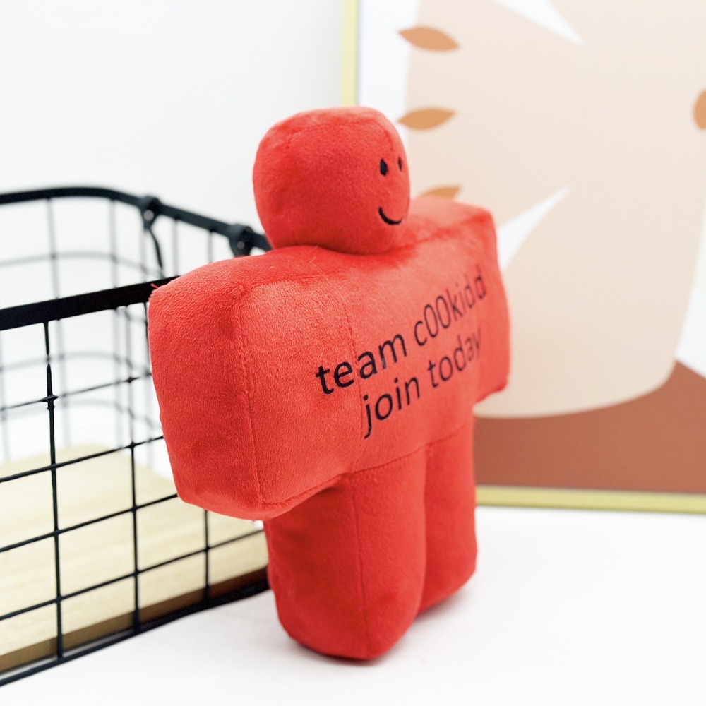 2025 New Red Giant Peripheral Plush Figure Toy Super Soft Giant Muscle Kids Cotton Stars Gift Team C00kidd Plush Toy 11