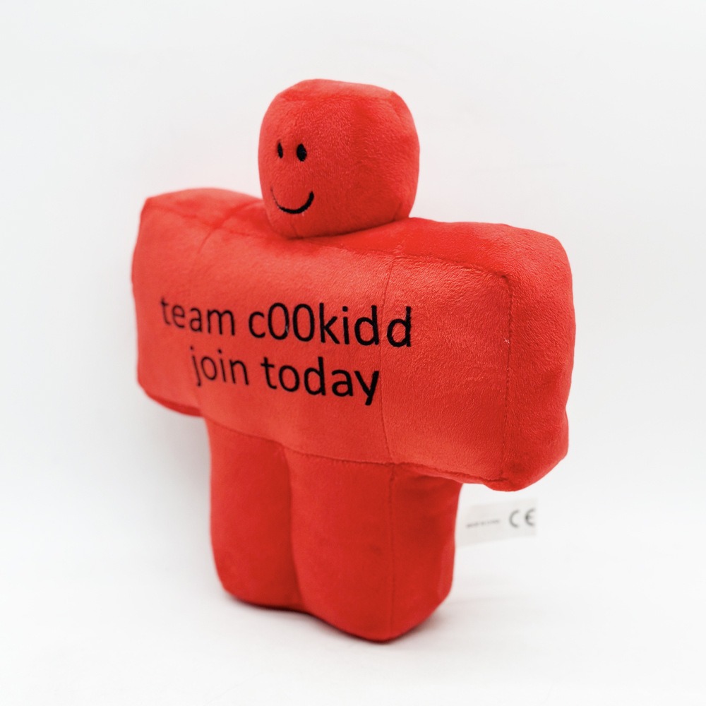 2025 New Red Giant Peripheral Plush Figure Toy Super Soft Giant Muscle Kids Cotton Stars Gift Team C00kidd Plush Toy 19