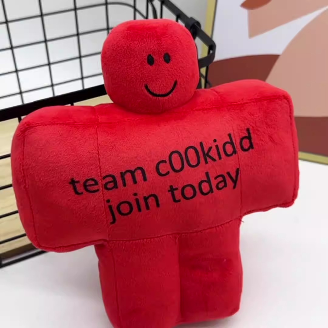 2025 New Red Giant Peripheral Plush Figure Toy Super Soft Giant Muscle Kids Cotton Stars Gift Team C00kidd Plush Toy 14