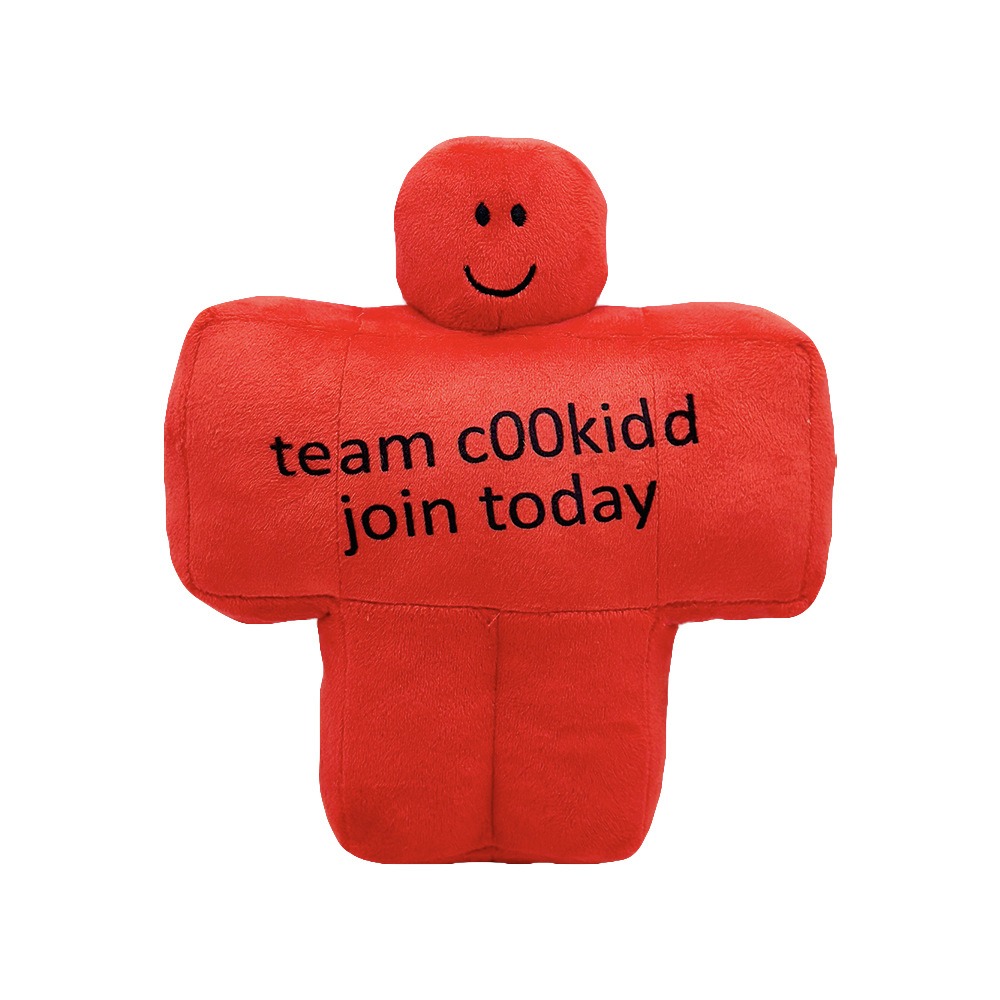 2025 New Red Giant Peripheral Plush Figure Toy Super Soft Giant Muscle Kids Cotton Stars Gift Team C00kidd Plush Toy 20