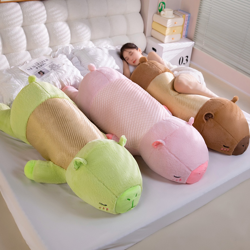 Dolphin plush pillow with creative design, cute shape, soft and comfortable, warm home decoration 11