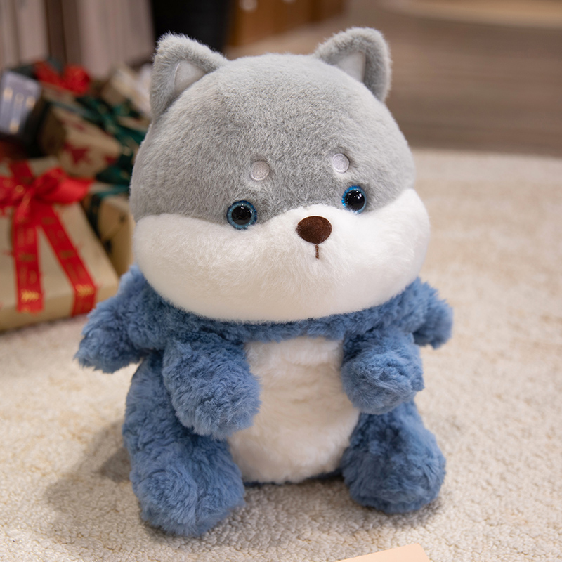 Shark puppy plush toy creative design cute shape creative design can be used as a gift for children to accompany and com 14