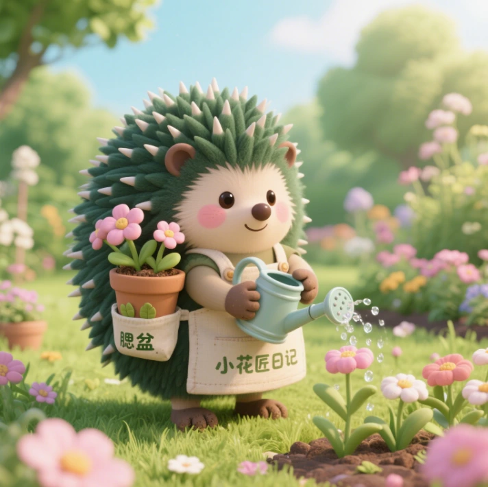 Hedgehog Creative Design Plush Doll Cute Design Soft and Comfortable Gift for Children to Accompany and Soothe 1