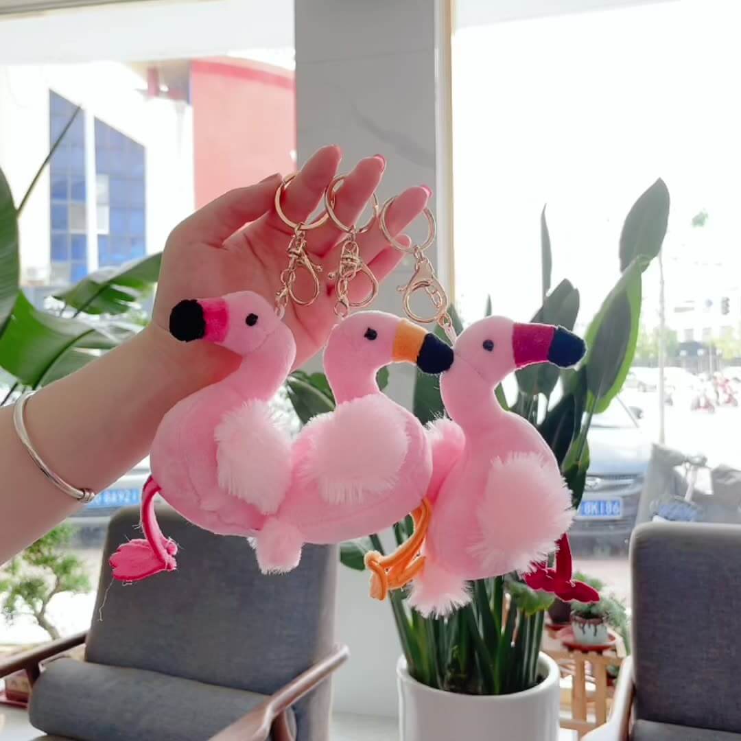 14cm Flamingo Stuffed Animal Soft and Cuddly Plush Toy for All Ages Gifts for Kids 10