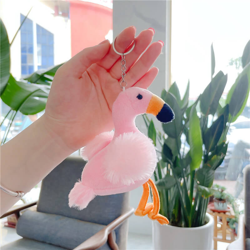 14cm Flamingo Stuffed Animal Soft and Cuddly Plush Toy for All Ages Gifts for Kids 7
