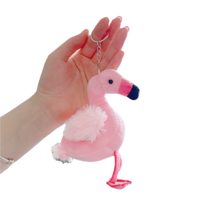 14cm Flamingo Stuffed Animal Soft and Cuddly Plush Toy for All Ages Gifts for Kids 6