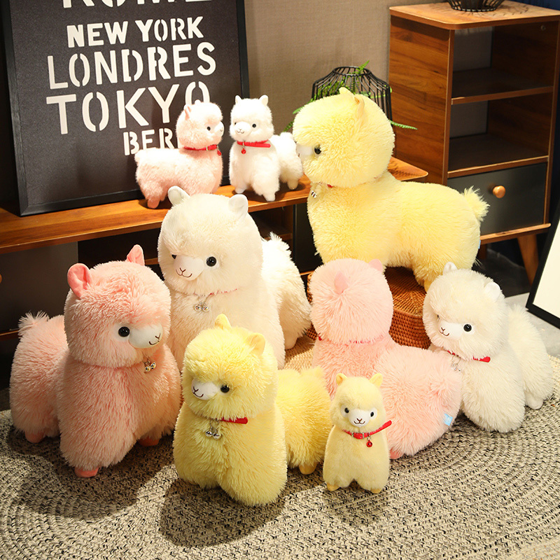  Wholesale Wholesale of Adorable Classic Three-Color Alpaca Plush Toys in Multiple Sizes Stuffed Toys with good price - Yortoob 