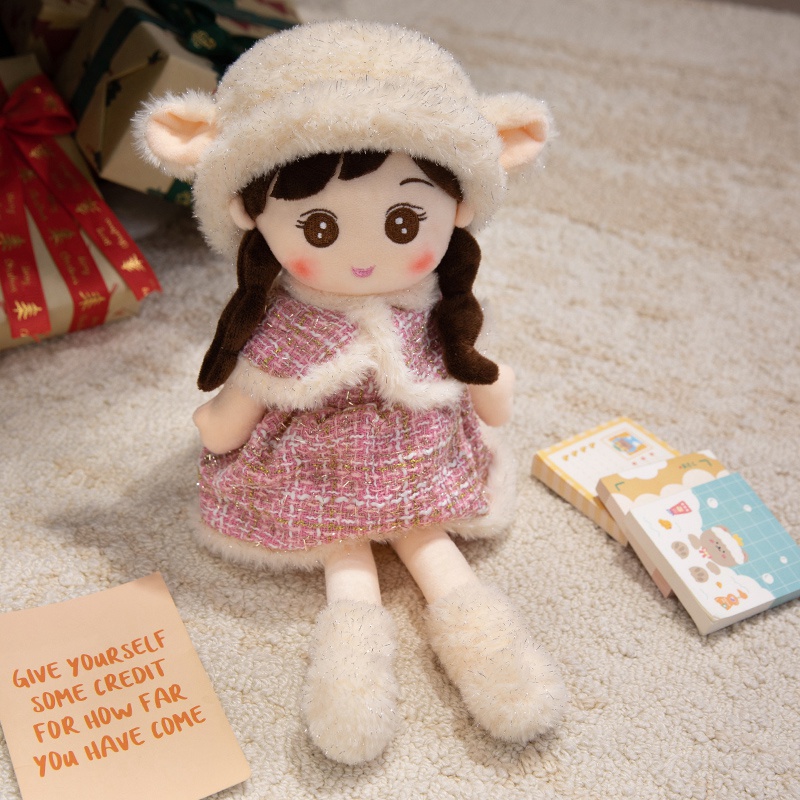 Xiaoxiangfeng Girl Plush Doll Creative Design Soft, Comfortable, Cute Styling Soothing and Accompanying 14