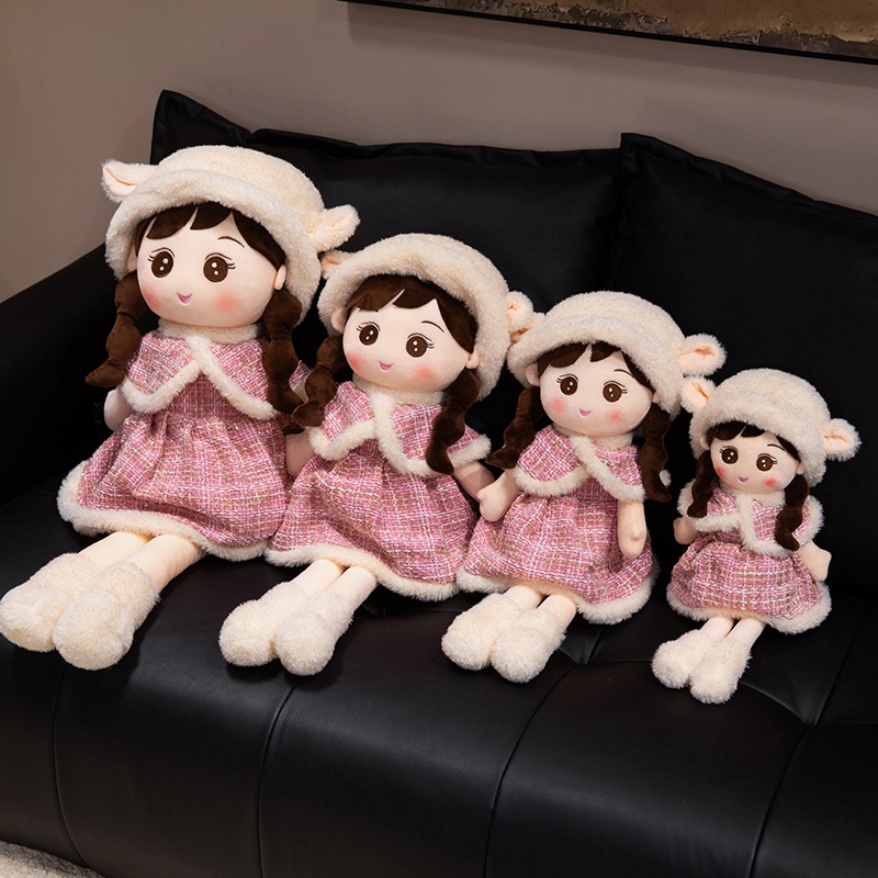 Xiaoxiangfeng Girl Plush Doll Creative Design Soft, Comfortable, Cute Styling Soothing and Accompanying 15