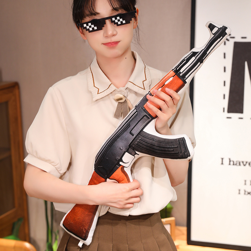 Simulation gun plush toy creative design, cute shape, warm companionship for children, gift, home decoration 14