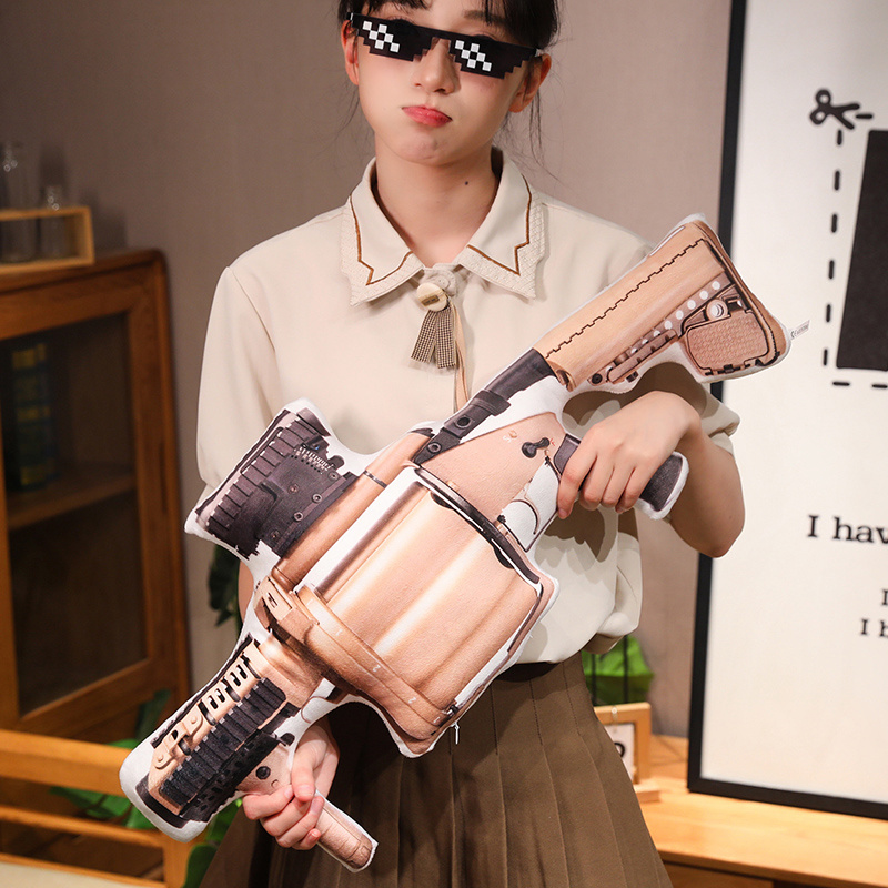 Simulation gun plush toy creative design, cute shape, warm companionship for children, gift, home decoration 15