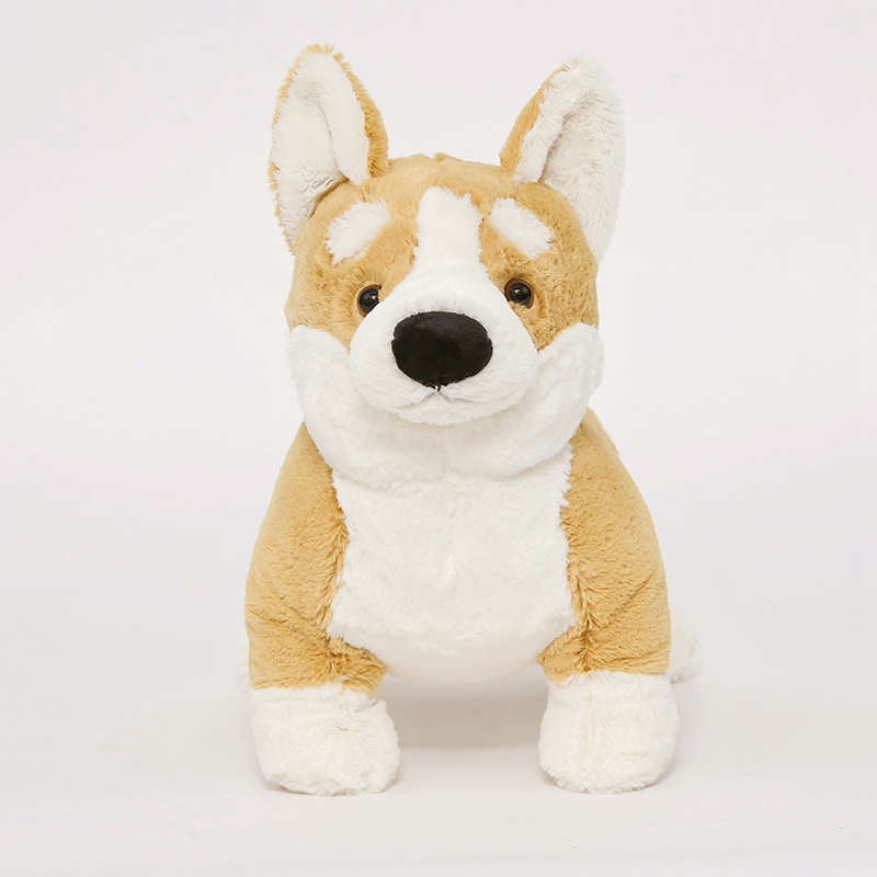 Corgi Dog Plush Doll Creative Design Cute Shape Warm Accompanying Children Gift Home Decoration 12