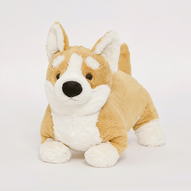Corgi Dog Plush Doll Creative Design Cute Shape Warm Accompanying Children Gift Home Decoration 13