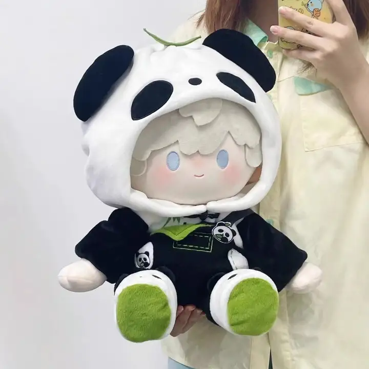 Acheter 28-78 cm dessin animé nous ours nus en peluche belle Grizzly Panda IceBear peluches ours doux Panda ours polaire poupée