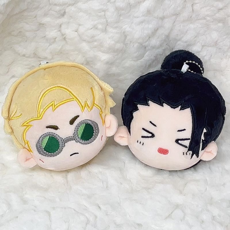 Wholesale 8CM Anime Jujutsu Kaisen Satoru Gojo Geto Yuji Nana Plush Backpack Plush  Keychain Pendant Fashion Gift 12