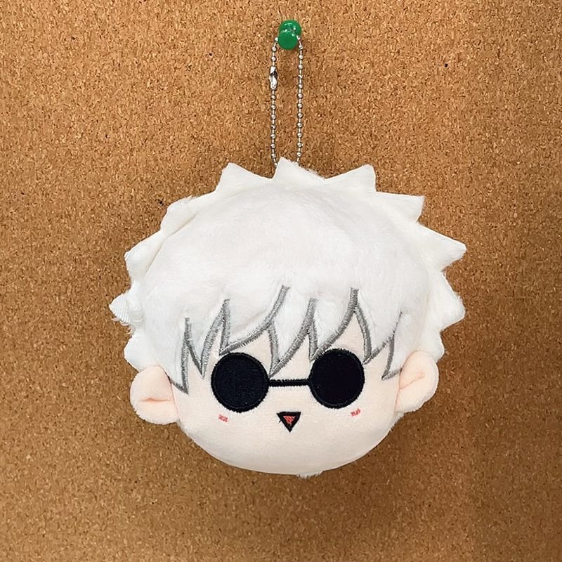 Wholesale 8CM Anime Jujutsu Kaisen Satoru Gojo Geto Yuji Nana Plush Backpack Plush  Keychain Pendant Fashion Gift 16
