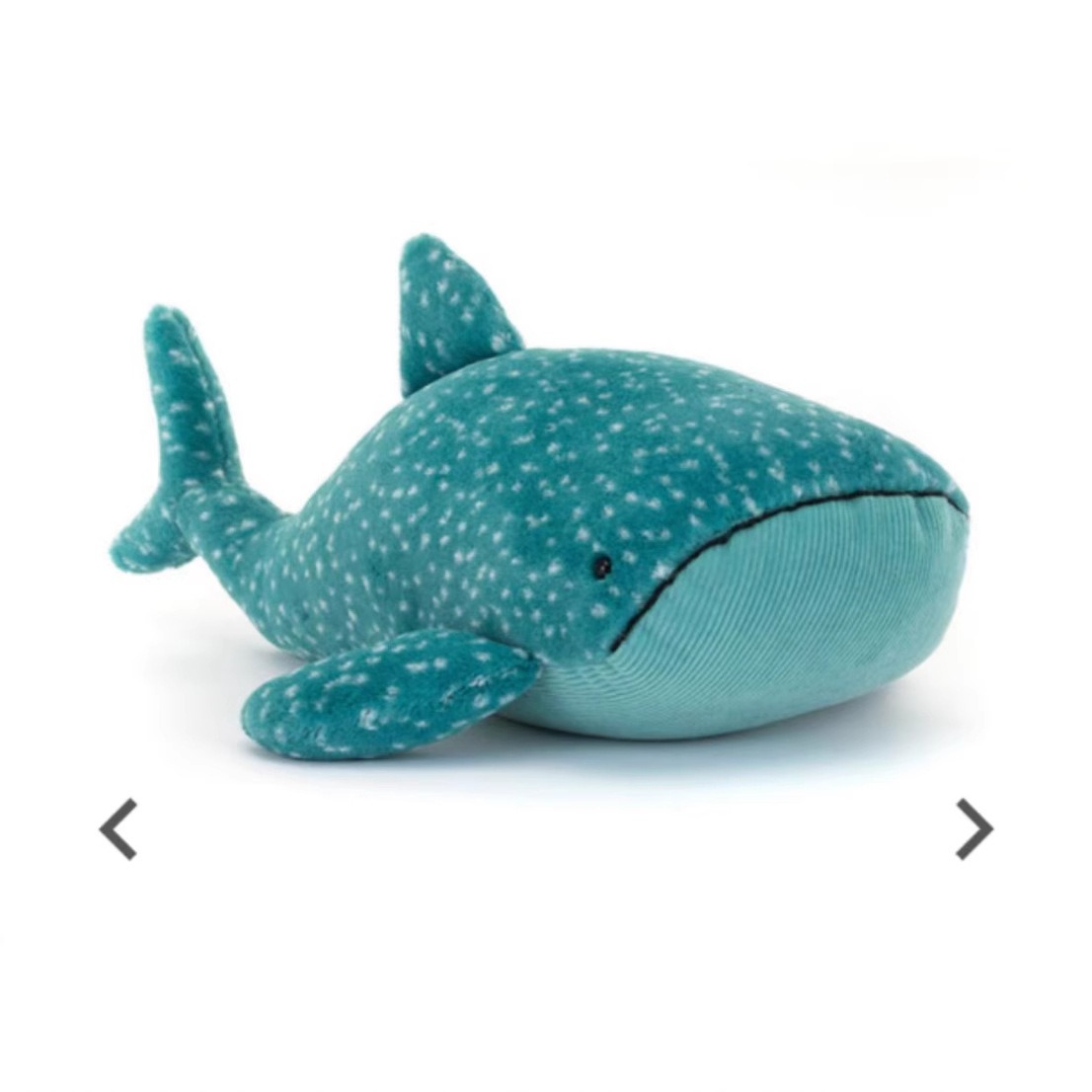 Blue Whale Stuffed Toy Gobfrey Whale Shark Plush Lifelike Ocean Sea Animal Soft Plush Toy Unisex Children PP Cotton 13