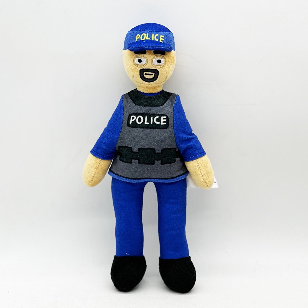 Wholesale New Hot Selling Schedule 1 Police Plush Anime Series Children's  Soft Plush Doll Toy Manufacturer 13