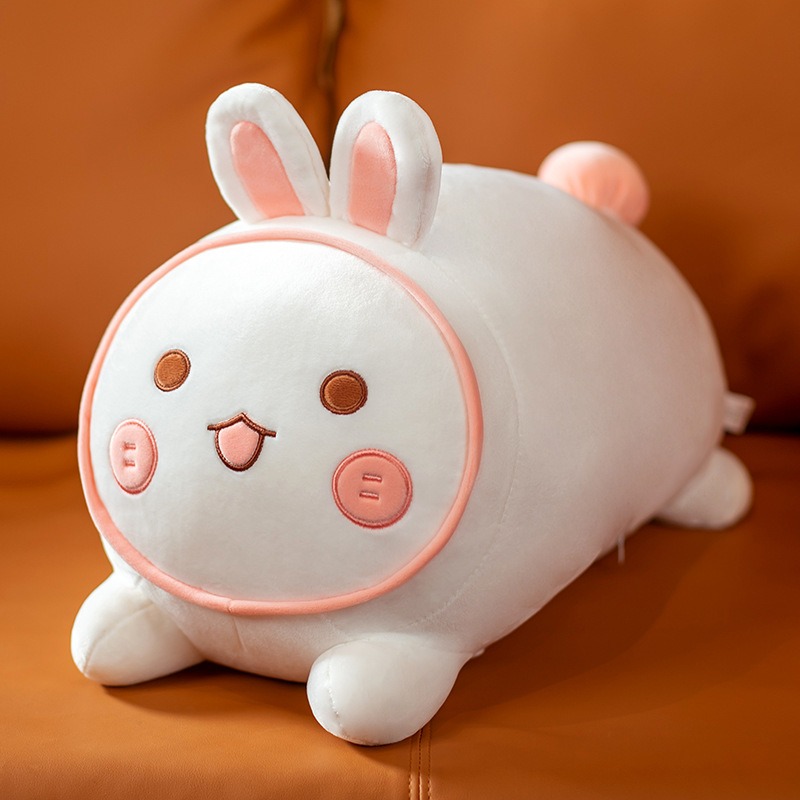 Wholesale Super Soft and Adorable Japanese Fat Cat Rabbit Dog Plush Toy Long Cat Plush Pillow Bed Sleeping Doll 16