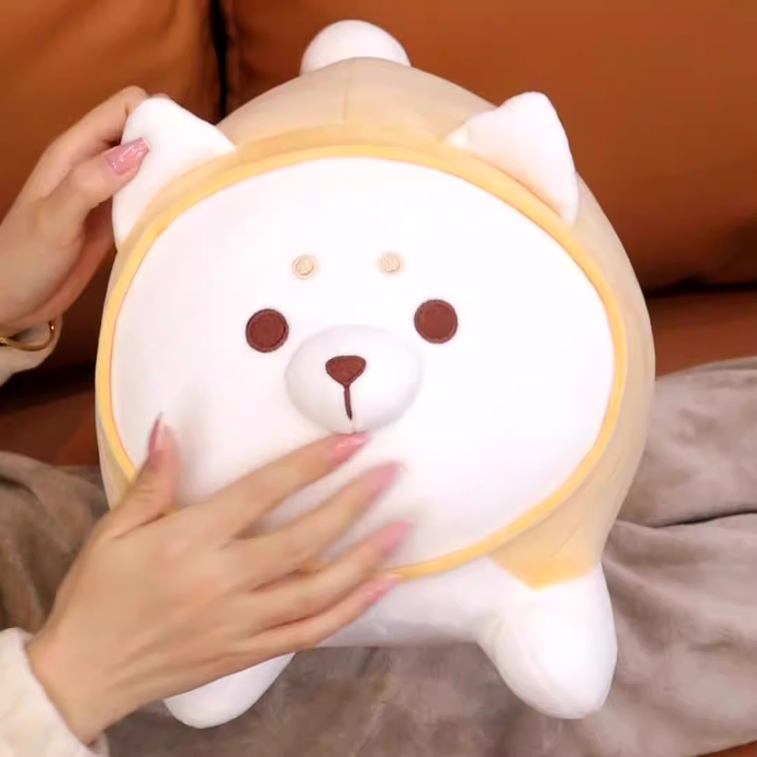 Wholesale Super Soft and Adorable Japanese Fat Cat Rabbit Dog Plush Toy Long Cat Plush Pillow Bed Sleeping Doll 13