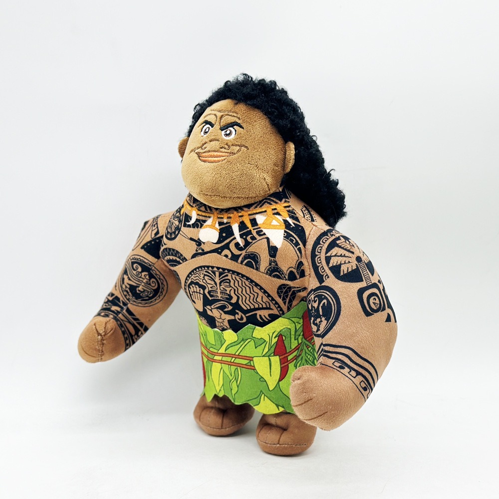 Wholesale 27cm  Moana 2 Plush Toys Maui Anime Character Moana Plush Doll Cravalho Soft Toy Children Gift 17