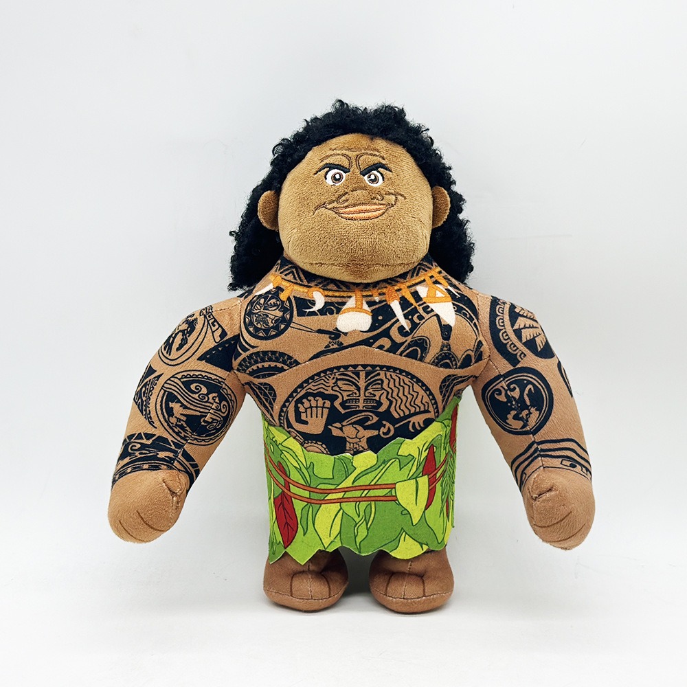 Wholesale 27cm  Moana 2 Plush Toys Maui Anime Character Moana Plush Doll Cravalho Soft Toy Children Gift 15