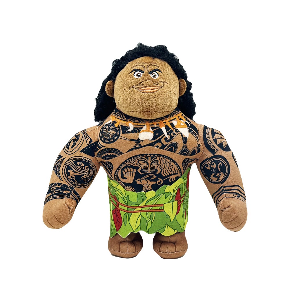 Wholesale 27cm  Moana 2 Plush Toys Maui Anime Character Moana Plush Doll Cravalho Soft Toy Children Gift 16