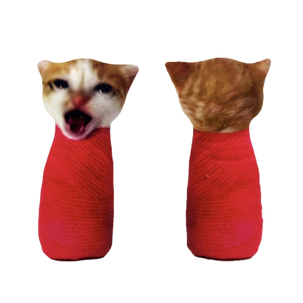 Factory Wholesale Internet Celebrity Meme Cat Plush Fun Printed Animal Cute Companion Oiiai Cat Plush Children Gift 16