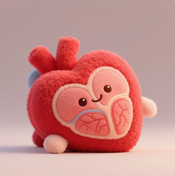 Creative design of plush dolls for human organs, soft and comfortable. Children's puzzle dolls accompany and soothe 15