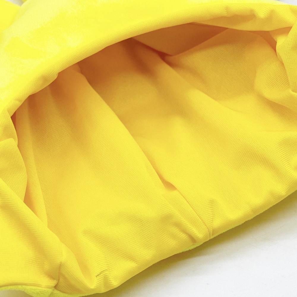 40cm Yellow Finger Adjustable Palm Doll Clothes And Headgear Plush toy Simulation Plush  Hat Gift for Boys and Girls 15