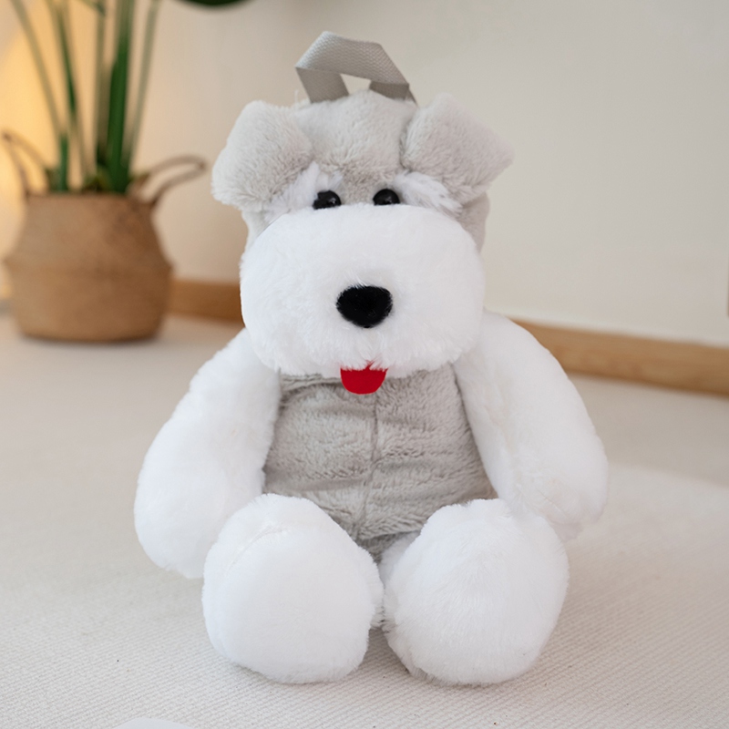 Dog Backpack Plush Doll Creative Design Soft, Comfortable, Fashionable, Versatile, Essential for Travel 11