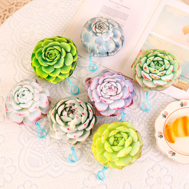 Creative design and simulation of succulent plush toy pillows, soft and comfortable, warm and cozy home decor 11