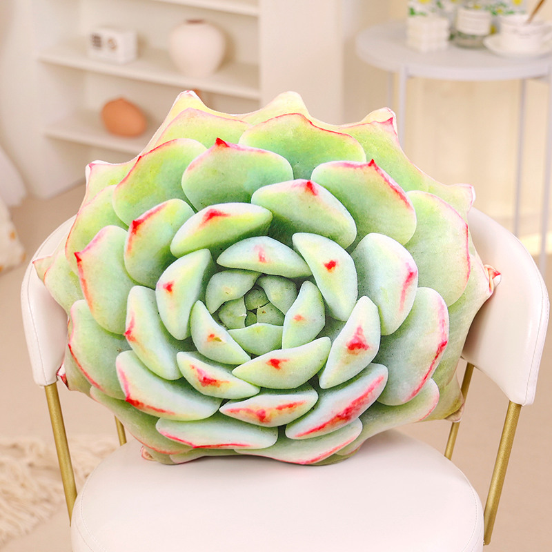 Creative design and simulation of succulent plush toy pillows, soft and comfortable, warm and cozy home decor 17