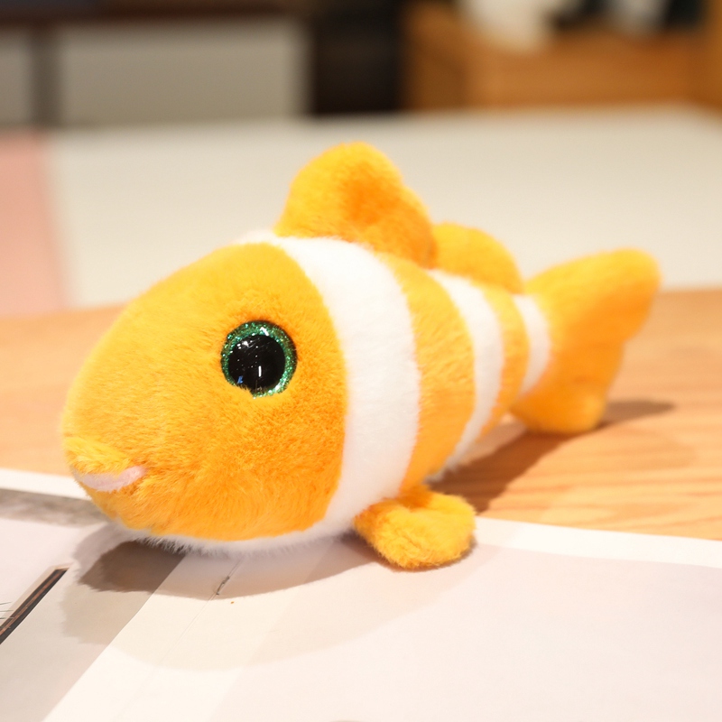 Diseño creativo de peluches de criaturas marinas, suaves y cómodos, animales lindos como tortugas y cangrejos. 12