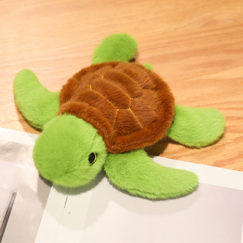 Diseño creativo de peluches de criaturas marinas, suaves y cómodos, animales lindos como tortugas y cangrejos. 14