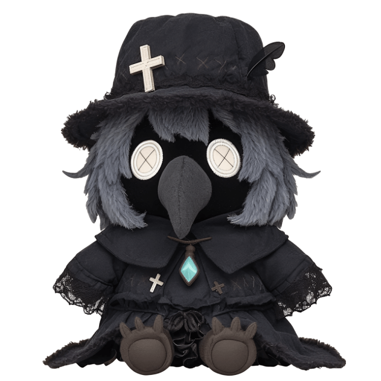 Factory OEM Customized Halloween Plague Doctor Plushie  Stuffed Plush Doll Toy Soft Toy Gift Toys 11