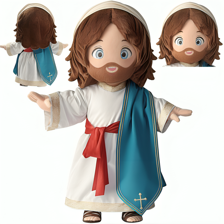 Manufacturers Custom High Quality Jesus Plush Figure Toys Religious Christian Gifts CE OEM ODM Plush toys 13