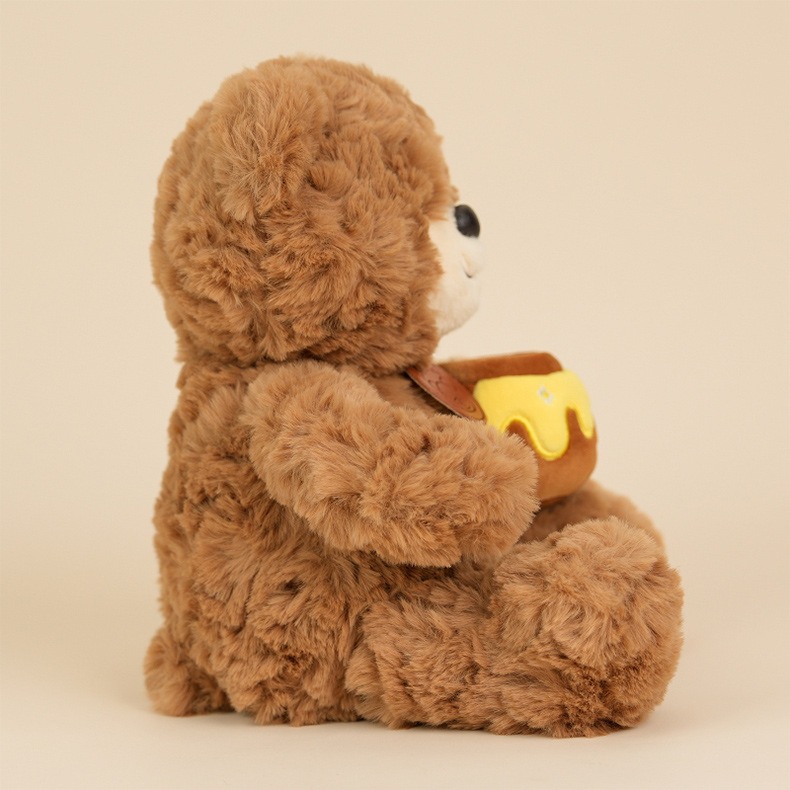 Wholesale 22cm New Birthday Gift Honey Pot Bear Stuffed Plush Toys Unique Cute Cartoon Teddy Bear Pillow Stuffed Toy 10