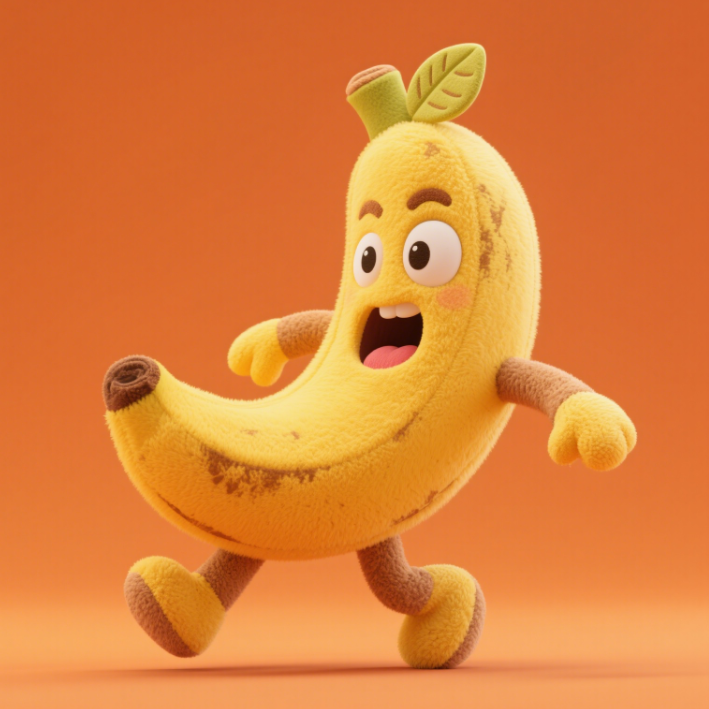 Banana Man Plush Doll Creative Design Plush Pillow Soft and Comfortable 16