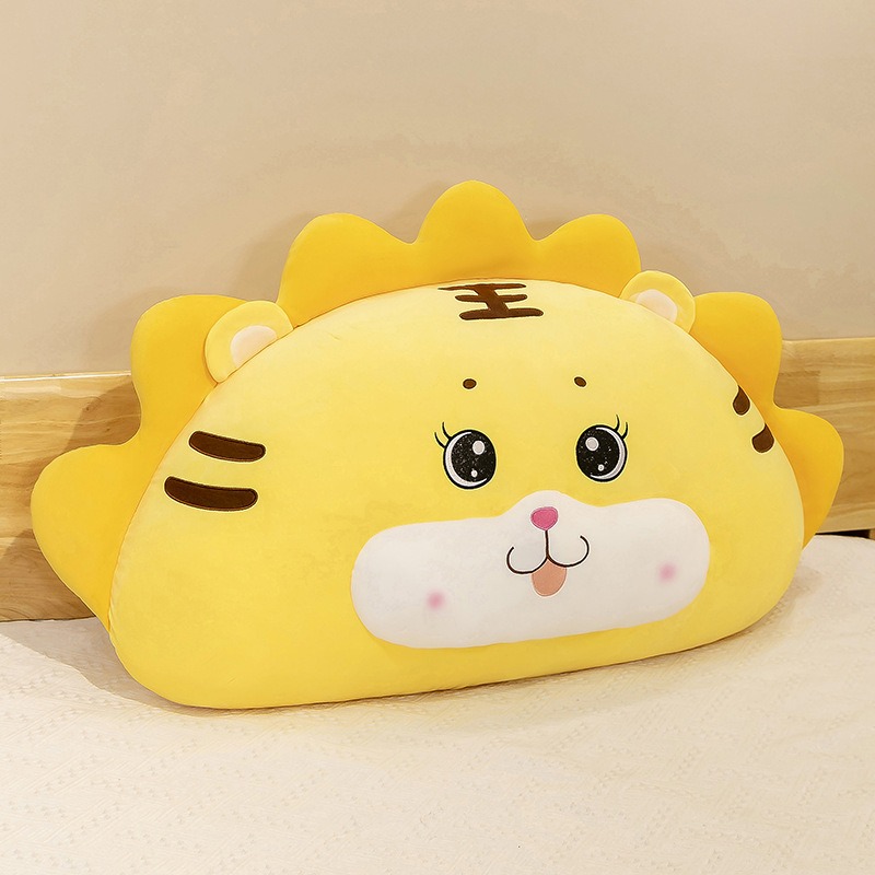 Factory Wholesale Soft Creative  Fat Tiger Plush Toy Pillow Cartoon Sofa  Cushions  Throw Pillow Tiger Stuffed Animal 13