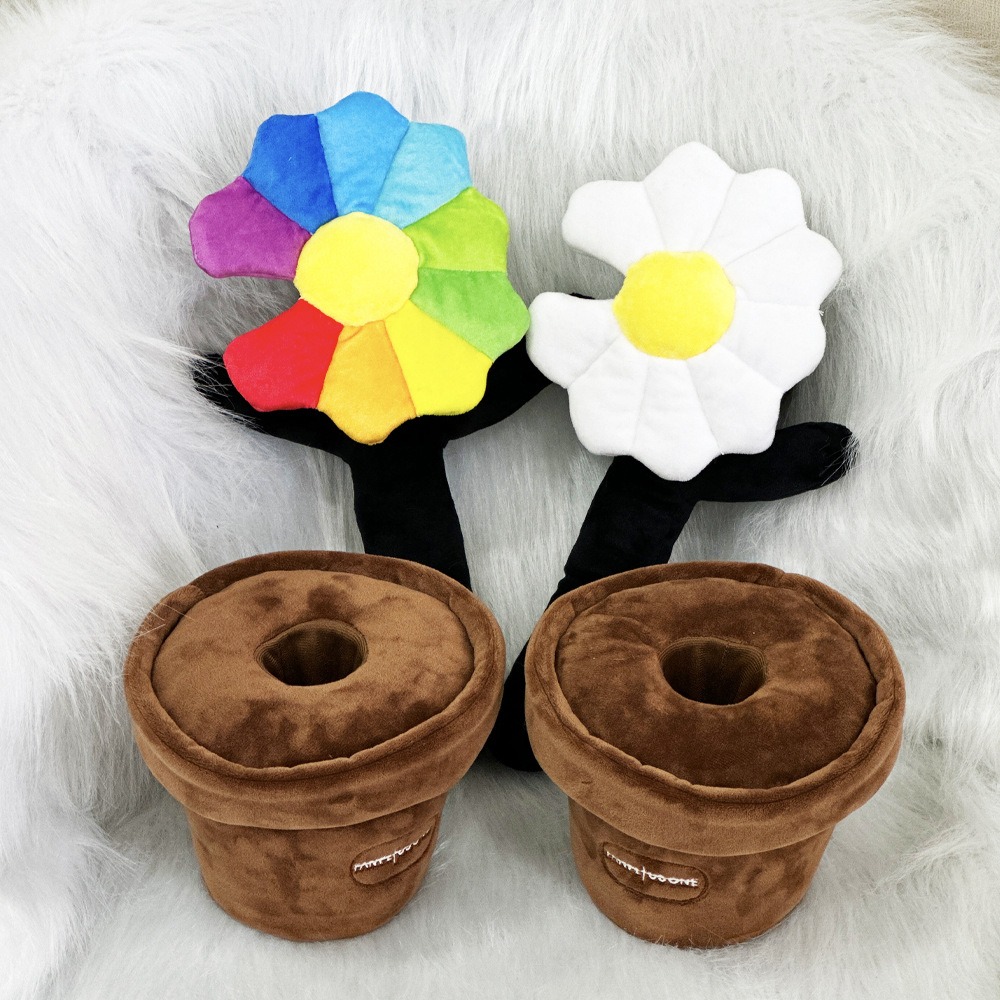 Peluche Daisy de 25 cm, en forme de pot, idéale pour les fans de K-pop et les concerts. 11