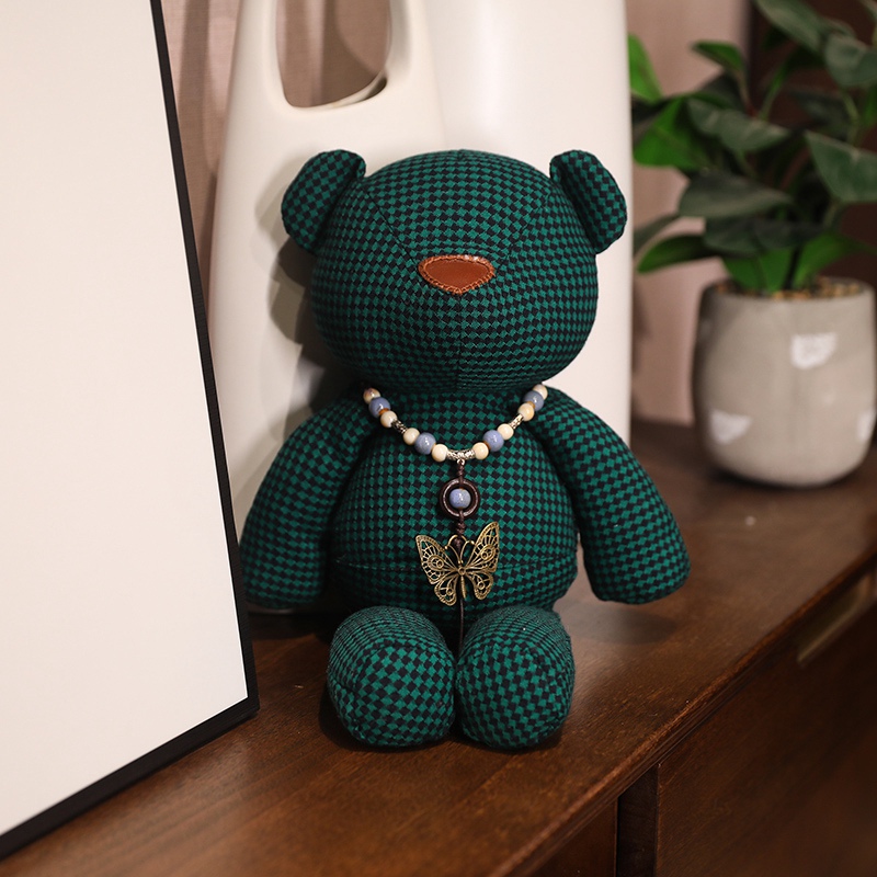 Pendant Teddy Bear Plush Doll Wholesale Unique Styling Factory Direct Sales Soft and Comfortable 12