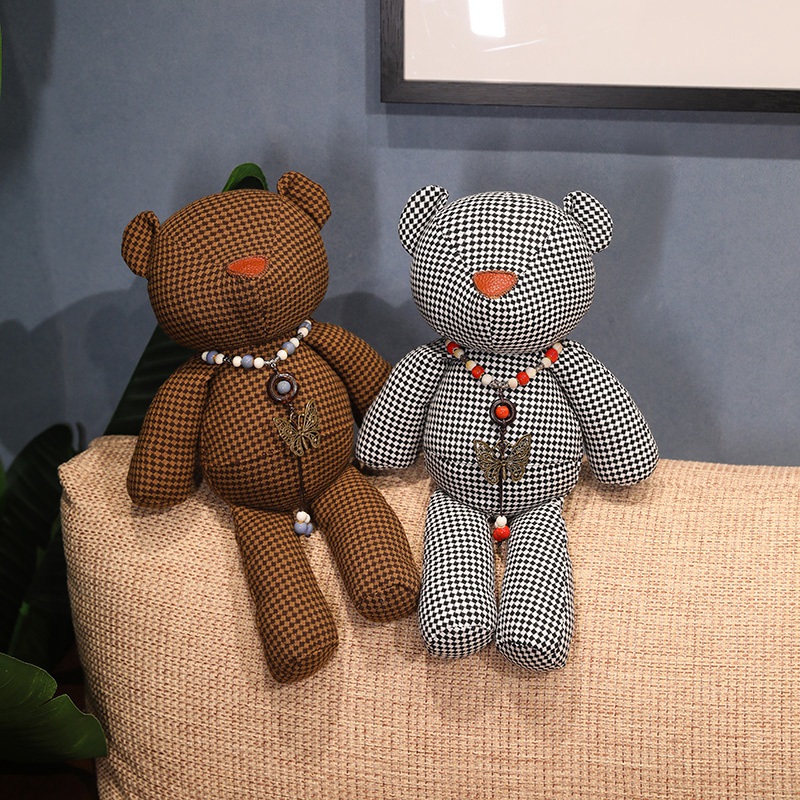 Pendant Teddy Bear Plush Doll Wholesale Unique Styling Factory Direct Sales Soft and Comfortable 17