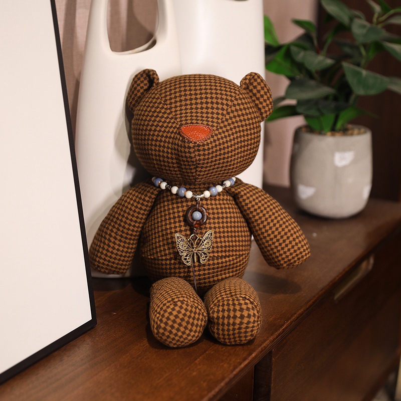 Pendant Teddy Bear Plush Doll Wholesale Unique Styling Factory Direct Sales Soft and Comfortable 16