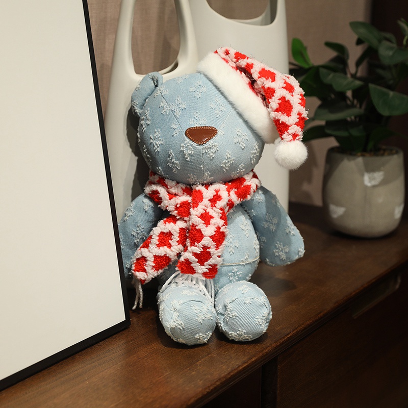 Christmas Teddy Bear Plush Doll Wholesale Unique Styling Factory Direct Sales Soft and Comfortable 14
