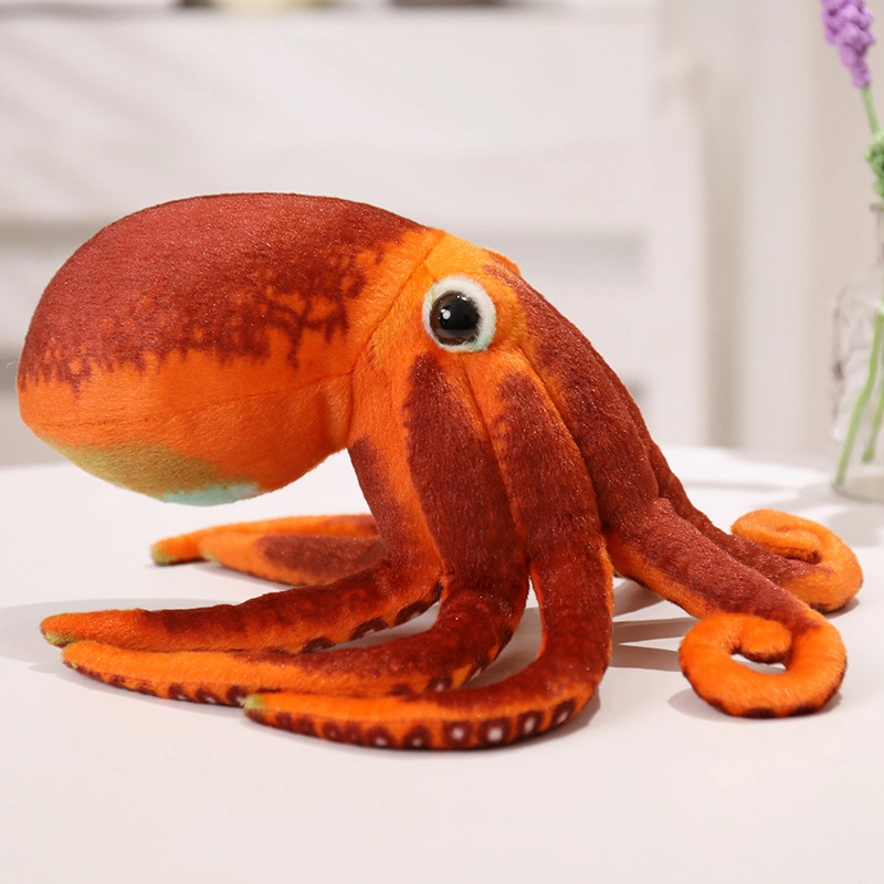 Simulation octopus creative design plush toy soft and comfortable, terrifying and bizarre 1
