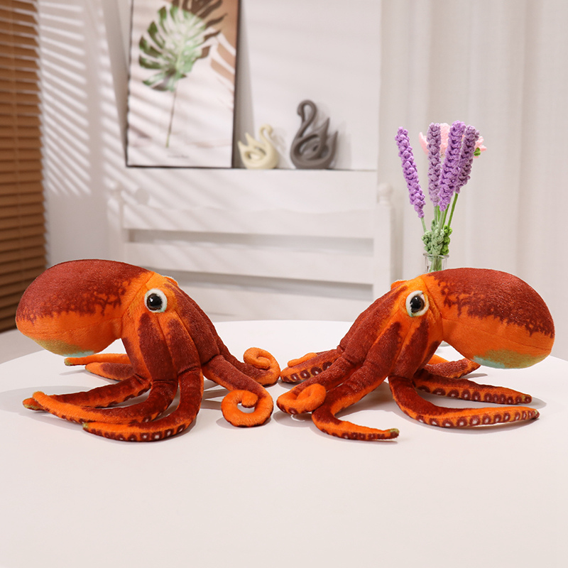 Simulation octopus creative design plush toy soft and comfortable, terrifying and bizarre 13