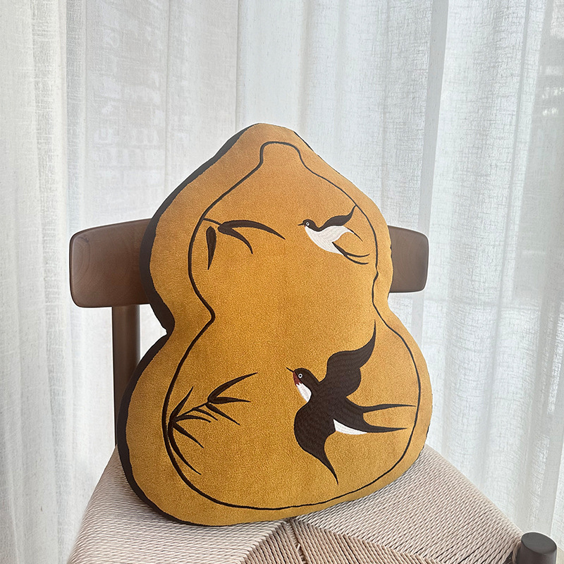 Creative design of plush toys with new Chinese style pillows, soft, comfortable and fashionable home styling 15